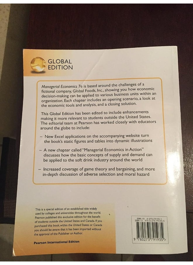 Pearson Managerial Economics, Global Edition  - Image 3