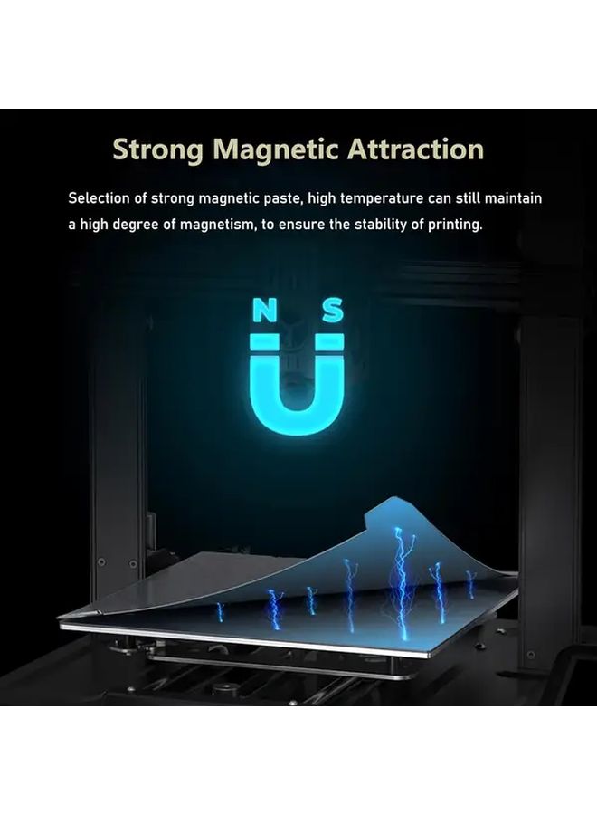 Textured PEI Sheet 235x235mm Flexible Magnetic Heated Bed for 3D Printer - Image 5
