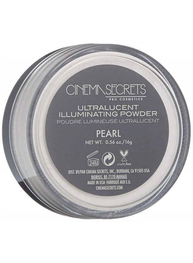 Cinema Secrets Ultralucent Illuminating Powder, Pearl - Image 2