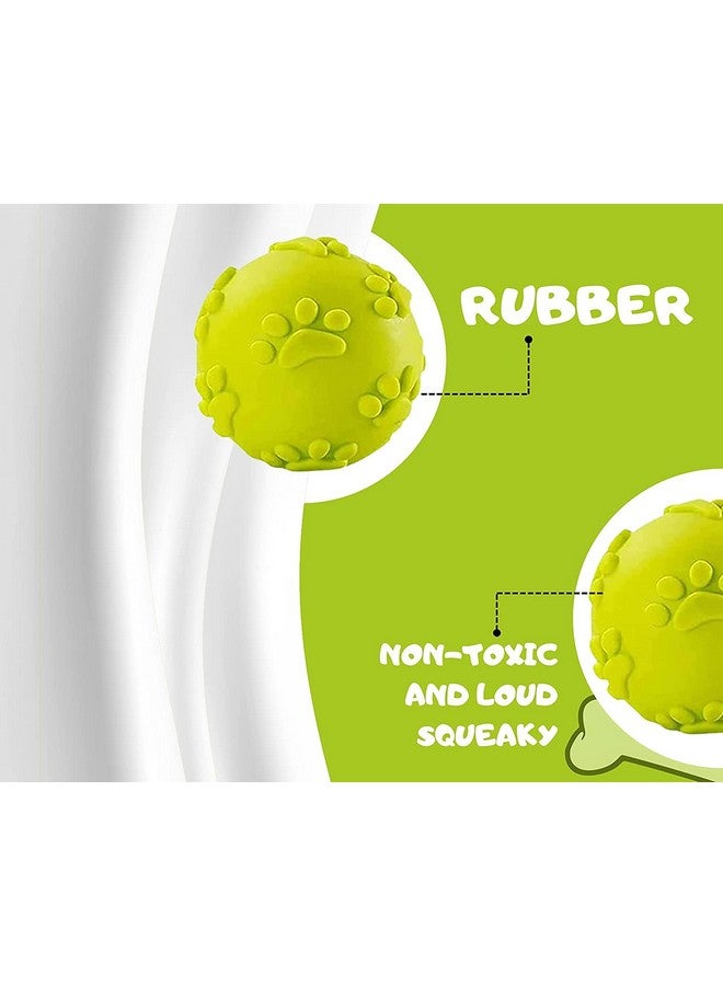 Natural Latex Rubber Squeaky Ball Dog Toy - (Claw Ball, Small) For Small Breed Dogs & Puppies | Durable, Cute Puppy Paw, Fetch & Chew Safe Play Toy | Reduces Separation Anxiety - Image 3