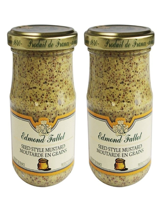 Edmond Fallot Seed Style Mustard (2 Pack, Total of 14.4oz) - Image 1