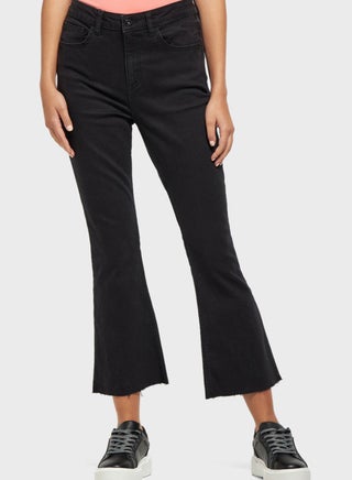 Crop Flared Jeans