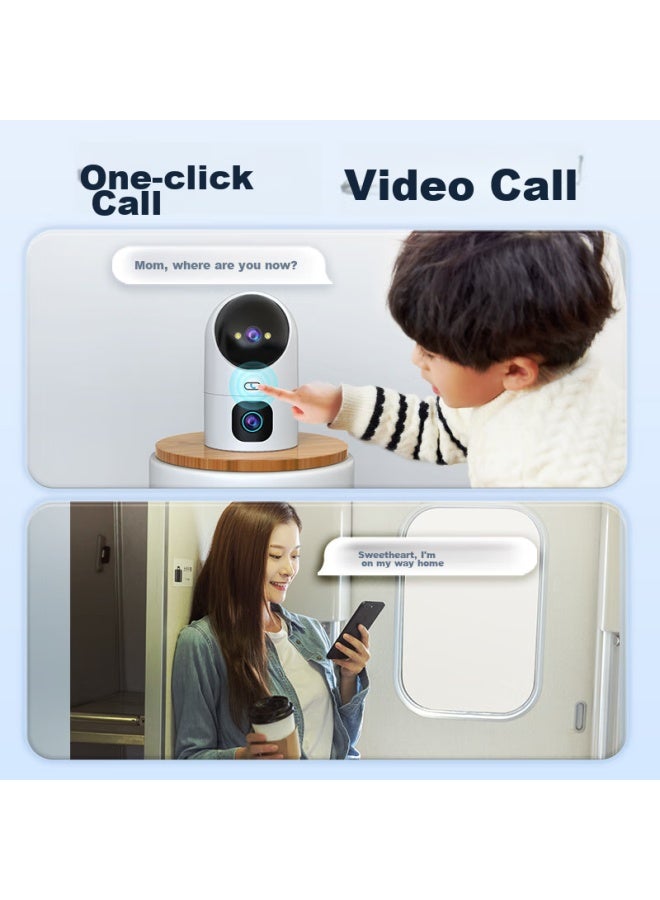 Jooan Jiaoan Camera Surveillance, Wireless Wifi Network, High-definition Night Vision, 360-degree Panoramic, Rotating Ptz, No Blind Spots, Indoor Home Use, Remote Monitoring Via Smartphone, Two-way Audio - Image 4