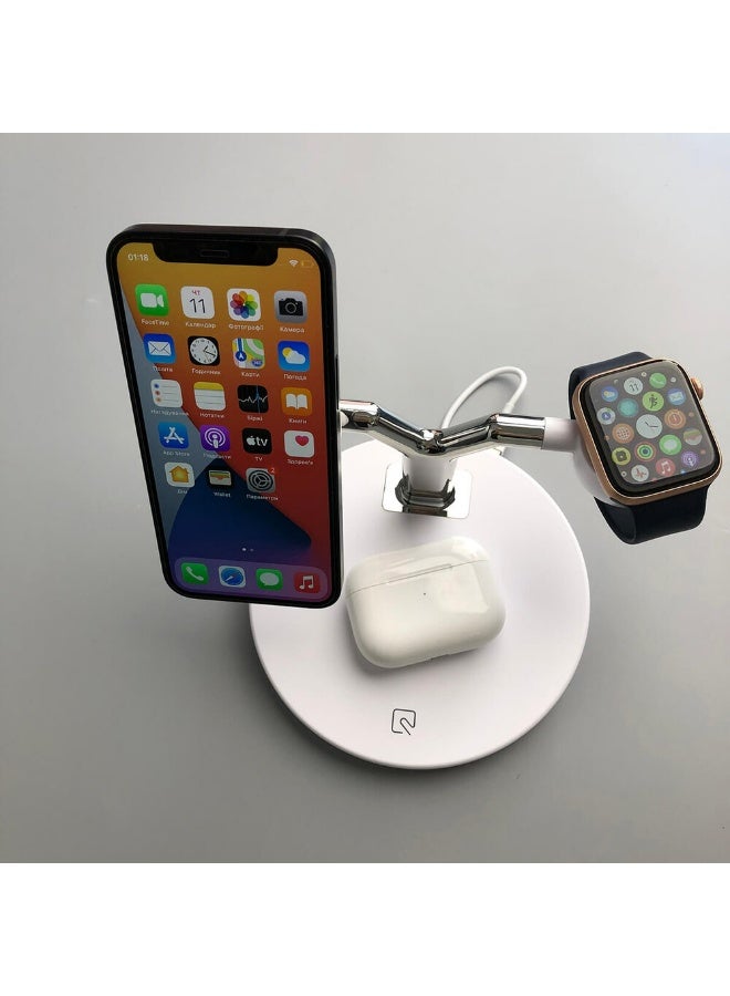 3-In-1 Wireless Charging Station - Image 5