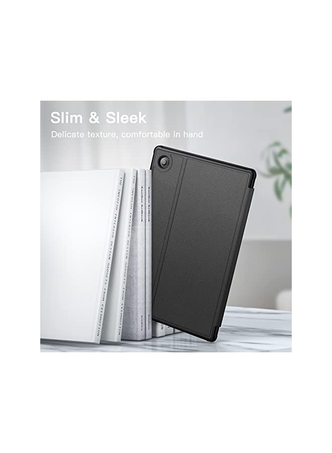 Jetech Case For Samsung Galaxy Tab A8 10.5-Inch 2022 (Sm-X200/X205/X207), Slim Folio Stand Protective Tablet Cover, Multi-Angle Viewing, Auto Wake/Sleep (Black) - Image 4