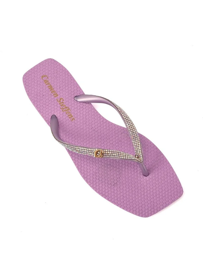 Carmen Steffens Flip-Flops Lilac Shine
