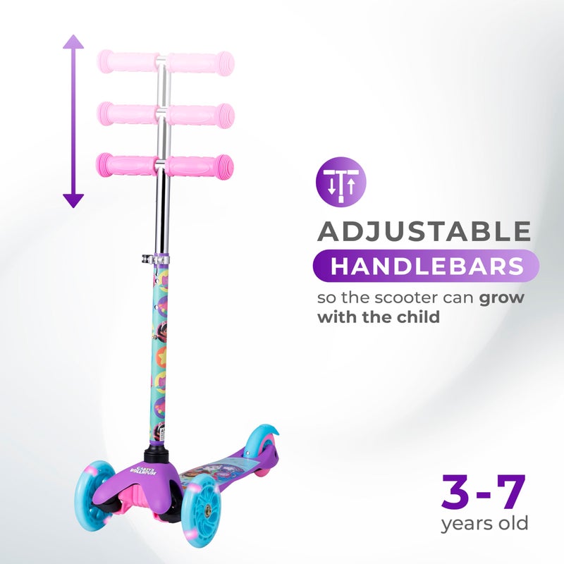 VOYAGER Scooter for Kids Ages 3-5 - Extra Wide Deck & Light Up Wheels, Self Balancing Kids Toys for Boys & Girls, Choose Your Favorite Character - Image 3