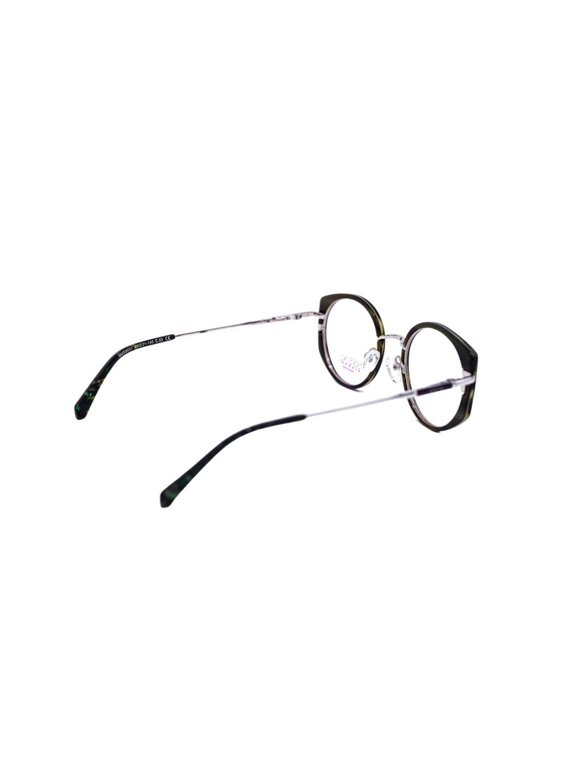 Baleno Round Frame Eyeglasses with High-Quality Lenses - Stylish & Durable Prescription Glasses - Image 3