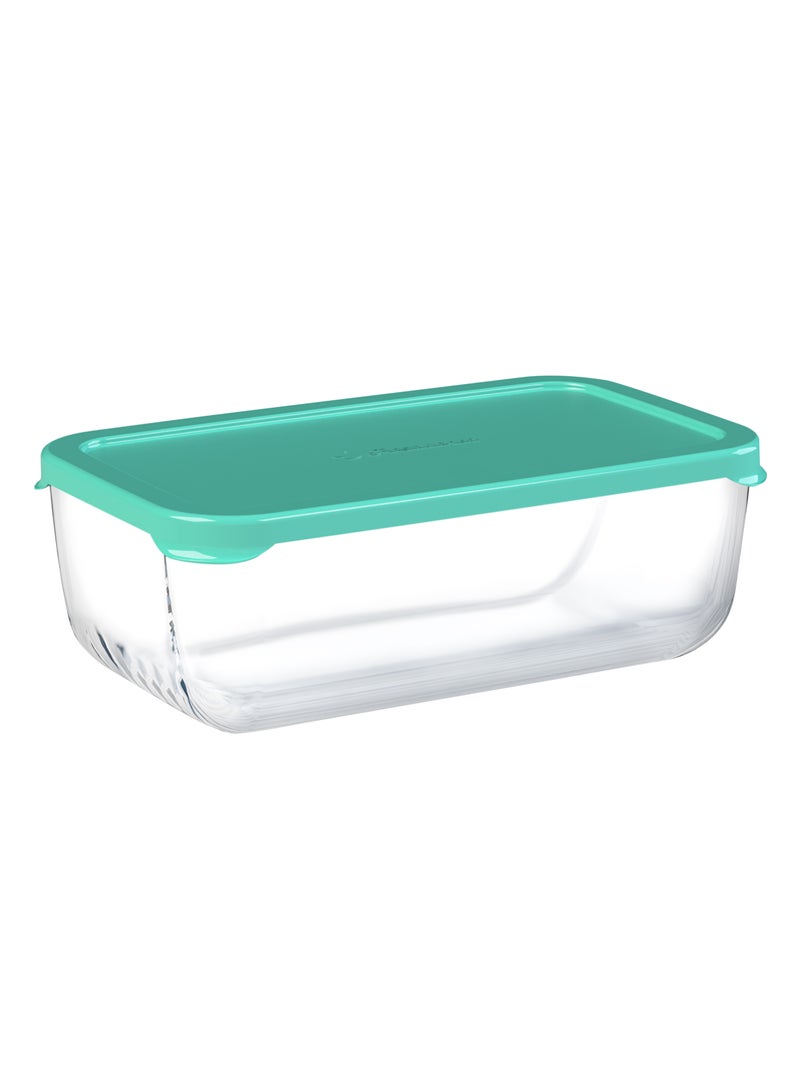 Snowbox 1200cc Glass Food Container | Airtight, Leak-Proof & BPA-Free Storage Solution