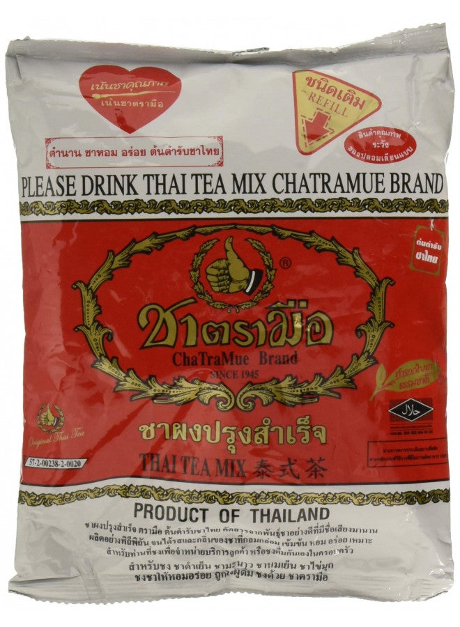 Number-One ChaTraMue Original Thai Iced Tea Mix 400g Bag, Pack of 1 - Image 1
