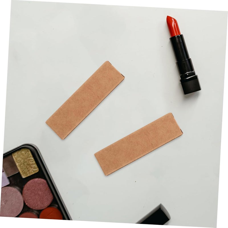 HOMSFOU 50pcs Diy Lipstick Packaging Boxes Handmade Paper Cases for Lip Gloss Essential Oils and Lip Balm Compact Storage and Protection - Image 5