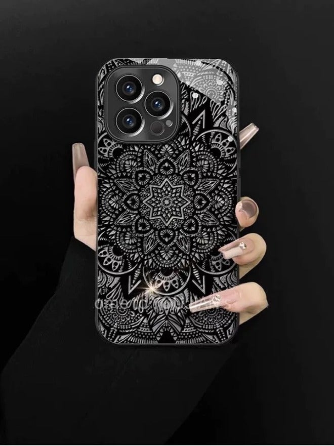 Dark Totem Phone Case for iPhone 16 15 Pro Max 14 13 12, Huawei Mate 70 Pro, vivo, Xiaomi, Oppo, Redmi, Honor, OnePlus - Premium Glass Back Cover - Image 2