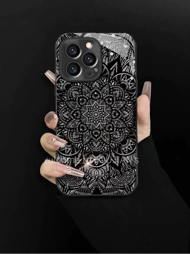 Dark Totem Phone Case for iPhone 16 15 Pro Max 14 13 12, Huawei Mate 70 Pro, vivo, Xiaomi, Oppo, Redmi, Honor, OnePlus - Premium Glass Back Cover - Image 5