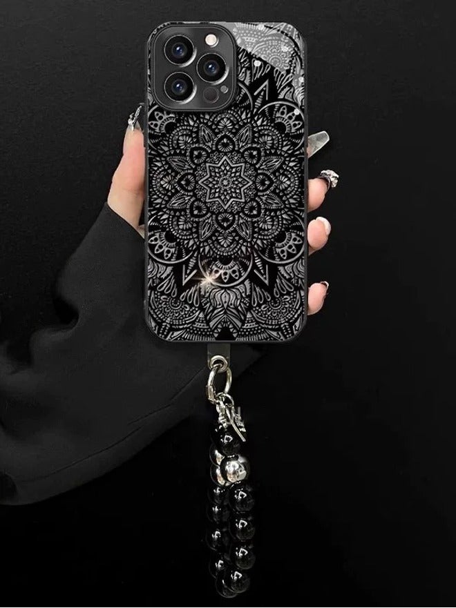 Dark Totem Phone Case for iPhone 16 15 Pro Max 14 13 12, Huawei Mate 70 Pro, vivo, Xiaomi, Oppo, Redmi, Honor, OnePlus - Premium Glass Back Cover - Image 1