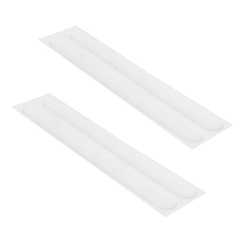 2Pcs Clear Flexible Car Door Edge Guard Collision Strips Scratch Resistant Bumper Protector - Image 2