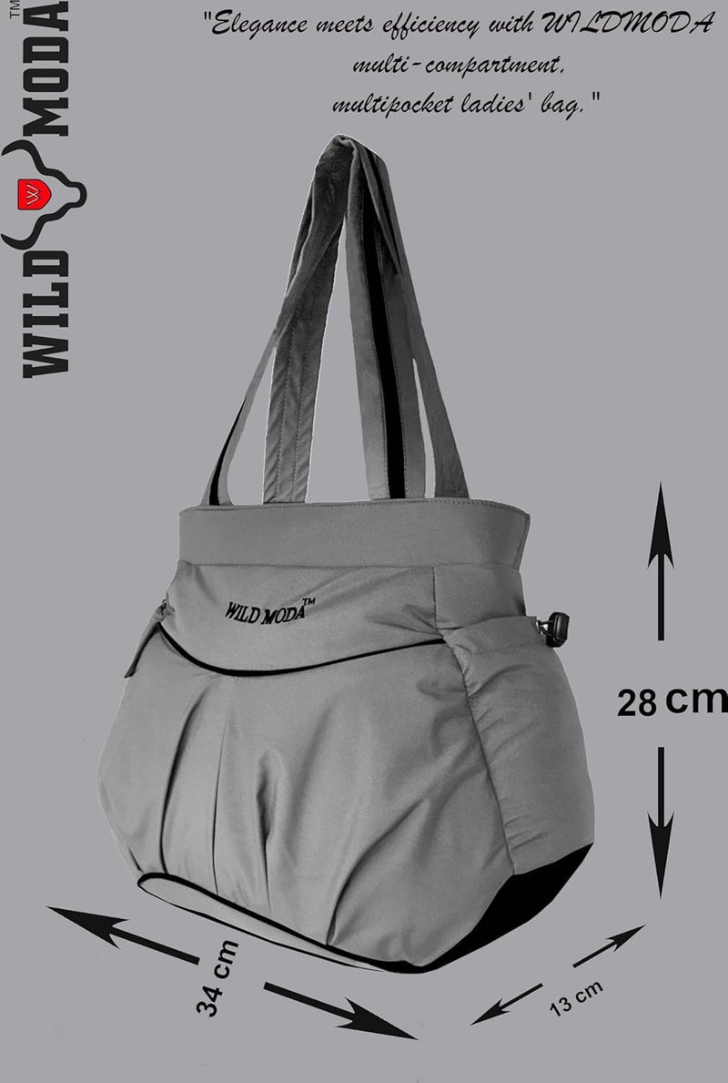 WILD MODA Women's Tote & Shoulder Bag (Set of 1) - Image 4