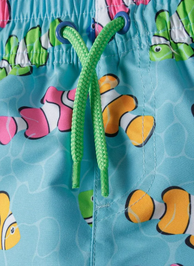 MINOTI Baby All-Over Print Board Short