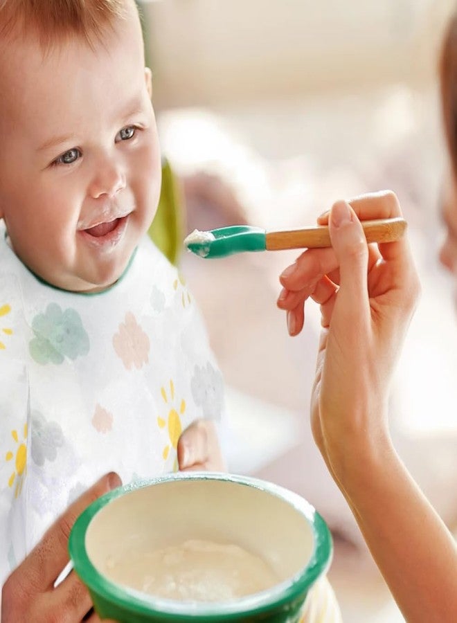 Sevi Bebe Convenient Disposable Sleeved Bibs (Pack of 6) - Perfect for BLW, Restaurants, Traveling, Vacation and On-The-Go Feeding, Mess-Free Mealtimes, Travel-Friendly, Waterproof - Image 4