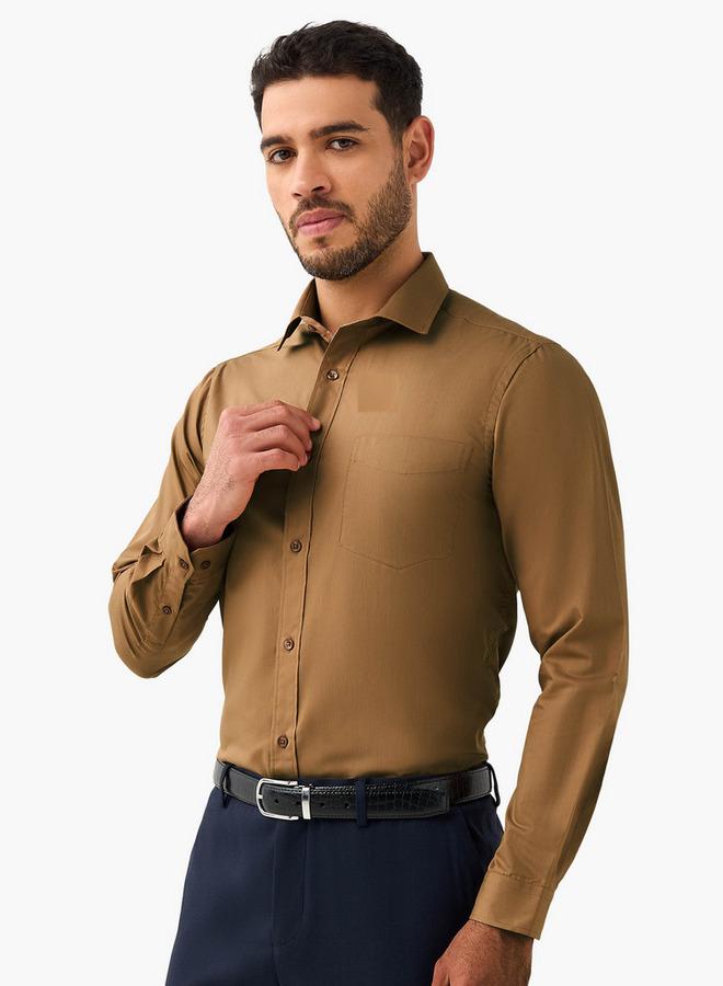 Splash FAV Set of 2 - Men Slim Fit Collared Long Sleeves Shirt - Image 5