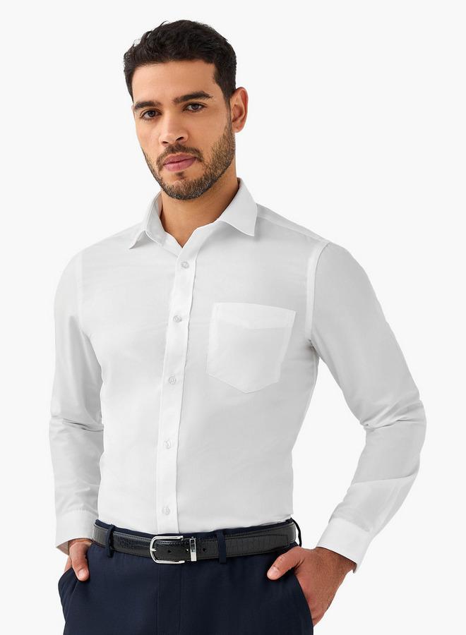 Splash FAV Set of 2 - Men Slim Fit Collared Long Sleeves Shirt - Image 4
