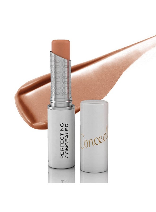 Mirabella Perfecting Longwear Cream Concealer Stick, Weightless & Versatile Hydrating Concealer Makeup Highlights, Contours, Soothes, Nourishes & Moisturizes Skin, Age-Defying Benefits, Medium/Dark IV - Image 1