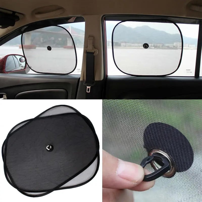 Goodyear 2pc Folding Sun Shade for Cars, Vans & SUVs - Image 4