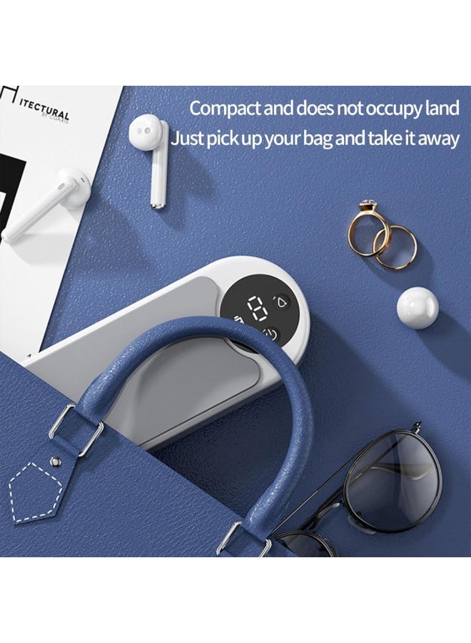 Smart Ultrasonic Glasses & Jewelry Cleaner | Type-C Interface | Portable Sonic Cleaning for Eyeglasses, Watches, Jewelry, Braces | Chemical-Free | Digital Display - Image 4