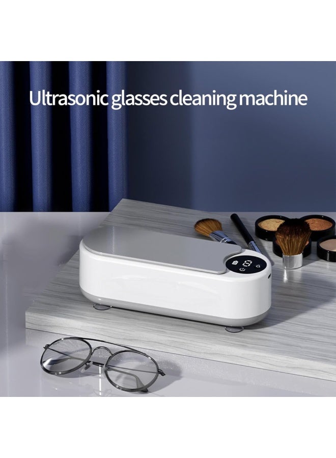 Smart Ultrasonic Glasses & Jewelry Cleaner | Type-C Interface | Portable Sonic Cleaning for Eyeglasses, Watches, Jewelry, Braces | Chemical-Free | Digital Display - Image 5