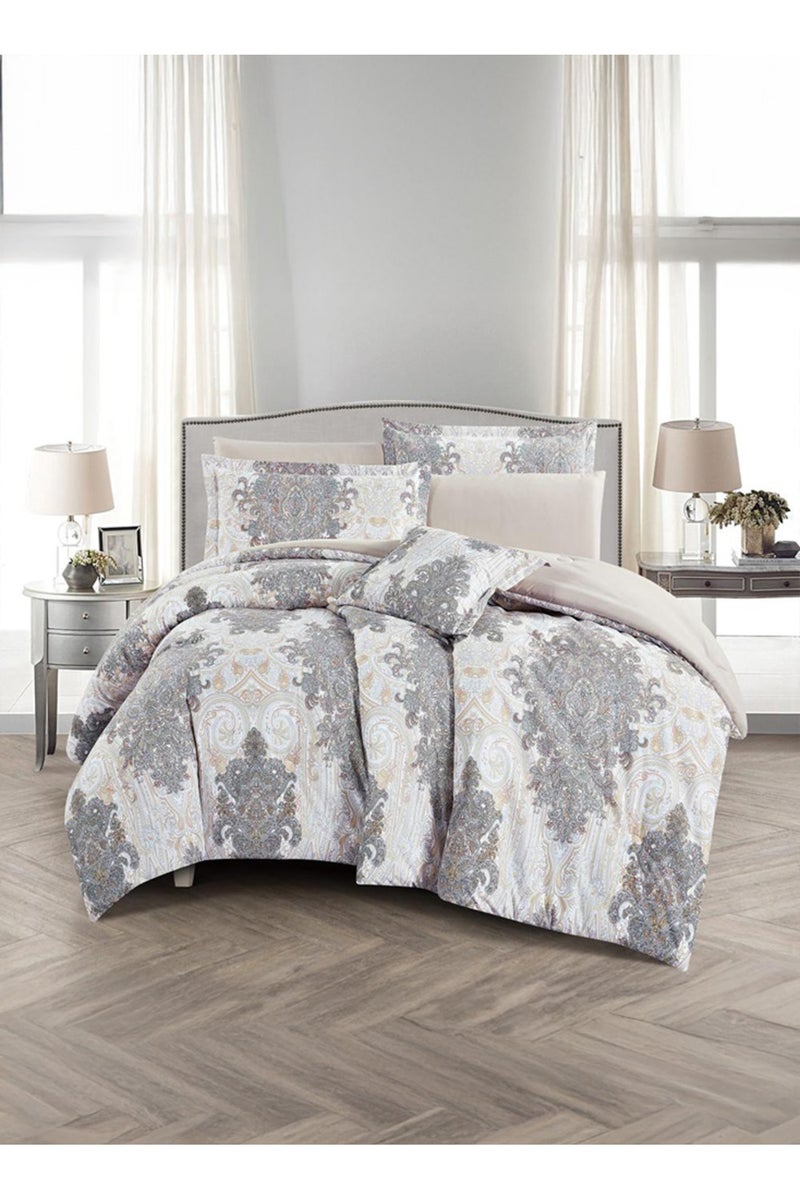 Melen Summer Double Reversible Bedspread 7-Piece - Orka - Image 1