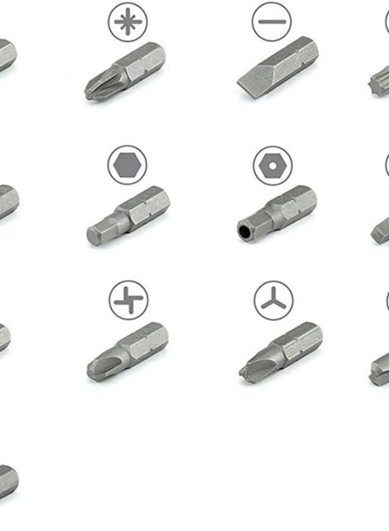 GGOOT 100-In-1 Screwdriver Set Batch Batch Nozzle Electric Screwdriver Connecting Rod Sleeve Set Hardware Tools Durable Easy to Use Reusable  - Image 3