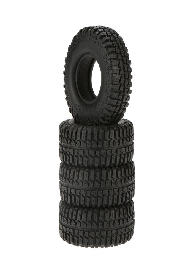 AUSTAR 4Pcs 1.9" 100mm 1/10 Scale Tires for 1/10 RC4WD D90 Axial SCX10 RC Rock Crawler - Image 1