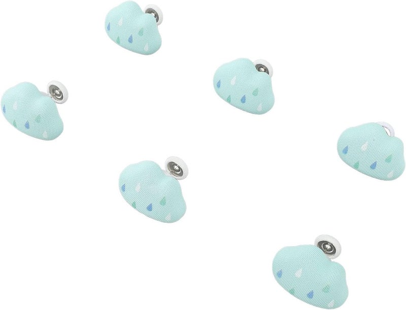 16pcs Duvet Pin Clips, Comforter Fasteners with Cloud Shape Design, Detachable Button Pins for Quilt Cushions Curtains, Secure Duvet Insert Holder for Thick Bedding (Green) - Image 2