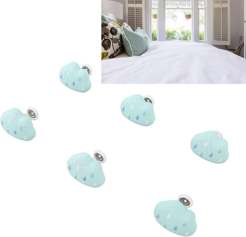 16pcs Duvet Pin Clips, Comforter Fasteners with Cloud Shape Design, Detachable Button Pins for Quilt Cushions Curtains, Secure Duvet Insert Holder for Thick Bedding (Green) - Image 4
