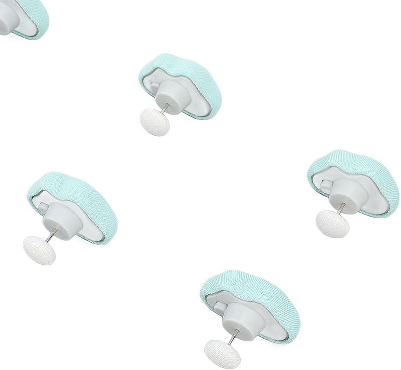 16pcs Duvet Pin Clips, Comforter Fasteners with Cloud Shape Design, Detachable Button Pins for Quilt Cushions Curtains, Secure Duvet Insert Holder for Thick Bedding (Green) - Image 5