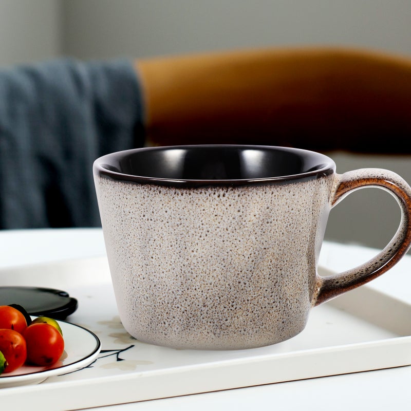 Ceramic Coffee Mug Household Coffee Cup Vintage Water Cup Multi-function Mug - Image 3