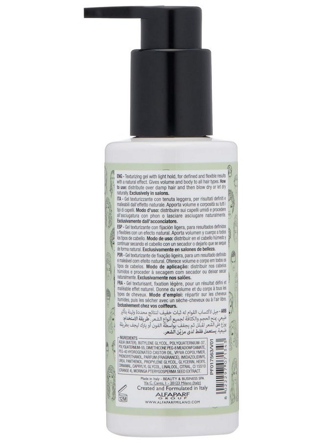 ALFAPARF MILANO Style Stories Texturizing Gel Styling Product Light Hold Professional Salon Quality Increases Volume And Body 5.07 Fl Oz  - Image 3
