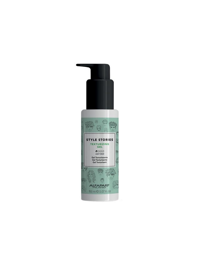 ALFAPARF MILANO Style Stories Texturizing Gel Styling Product Light Hold Professional Salon Quality Increases Volume And Body 5.07 Fl Oz  - Image 2