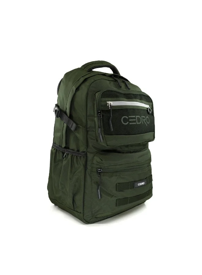 Cedro Cedro School Backpack – Army Green