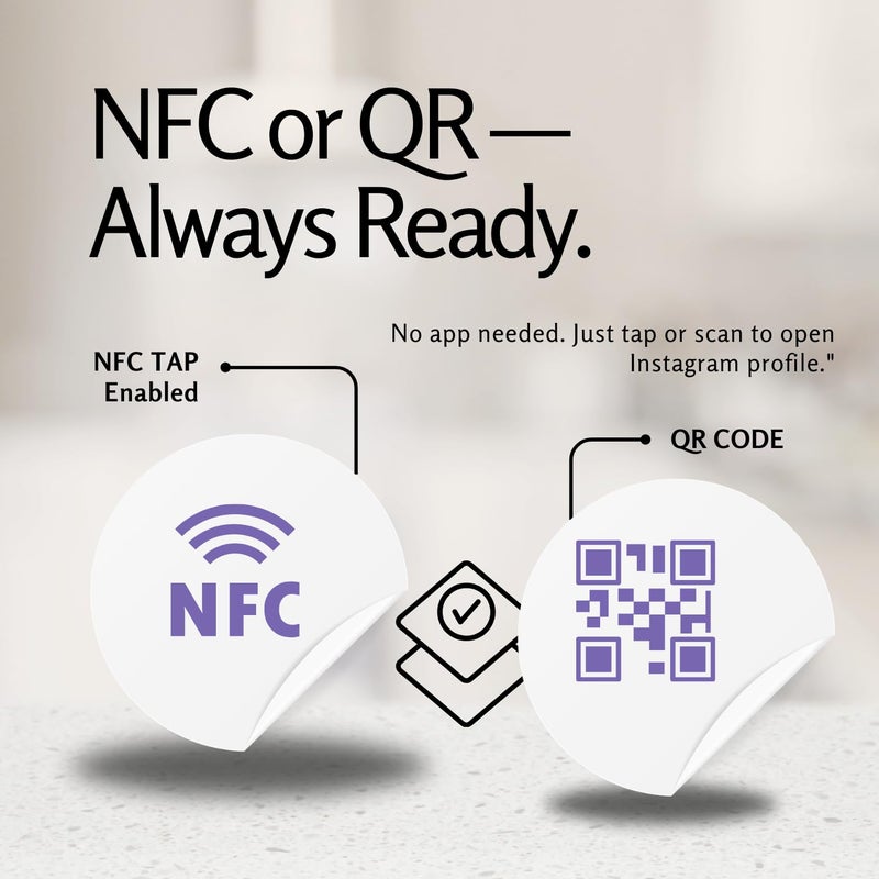 Tinydabba Review NFC Card, Pack of 5 cards, Facebook, Whatsapp, Instagram, Youtube | Easy To Use Dashboard | lifetime Free | Best for Gifting - Image 4