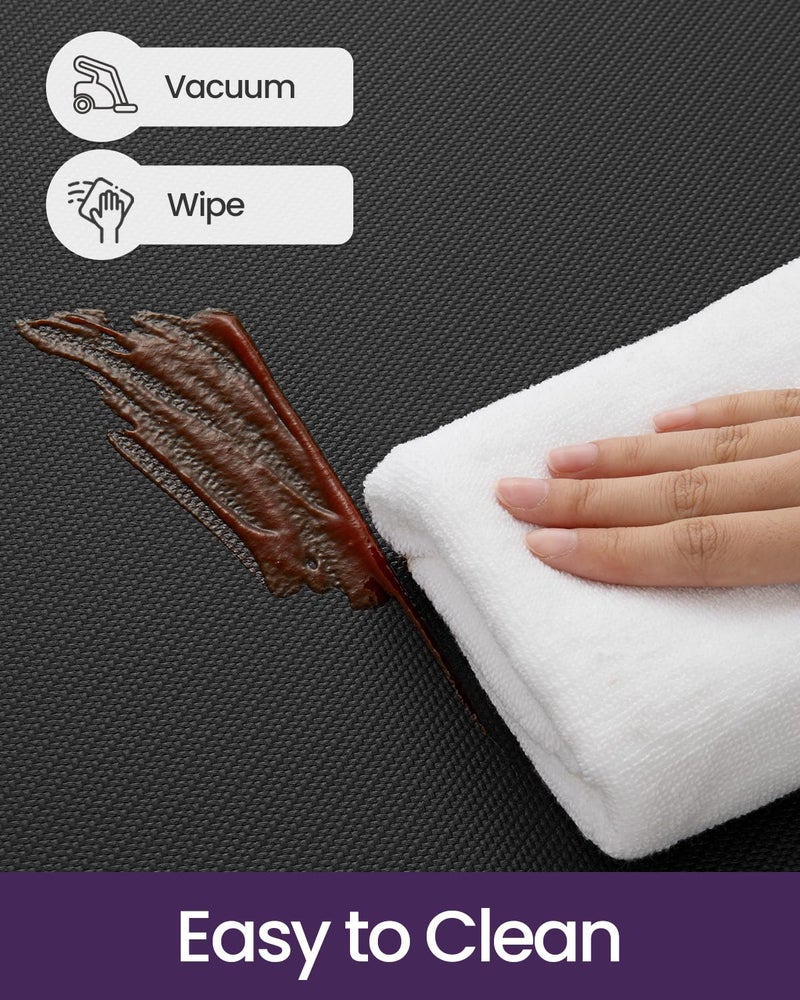 DEXI Kitchen Mat Cushioned Anti Fatigue, Non Slip Waterproof Comfort Standing Floor Rug for Kitchen, Office, Sink, Laundry, 39x20, Black - Image 5