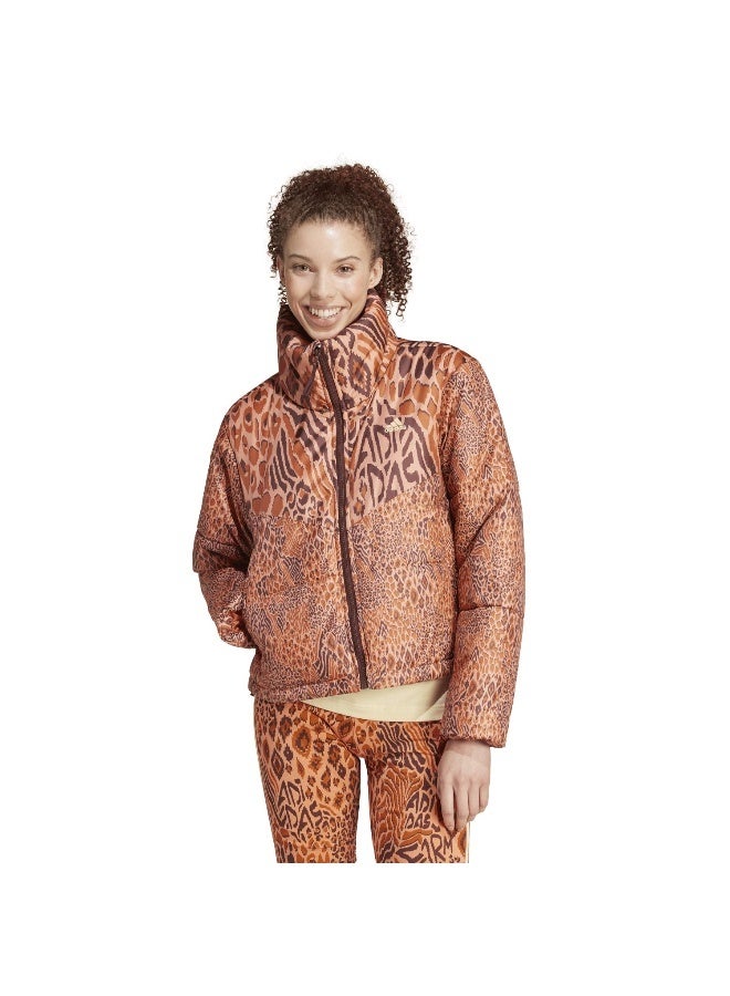 Adidas adidas Farm Padded Jkt Orange Training Jackets 2XS  - Image 3