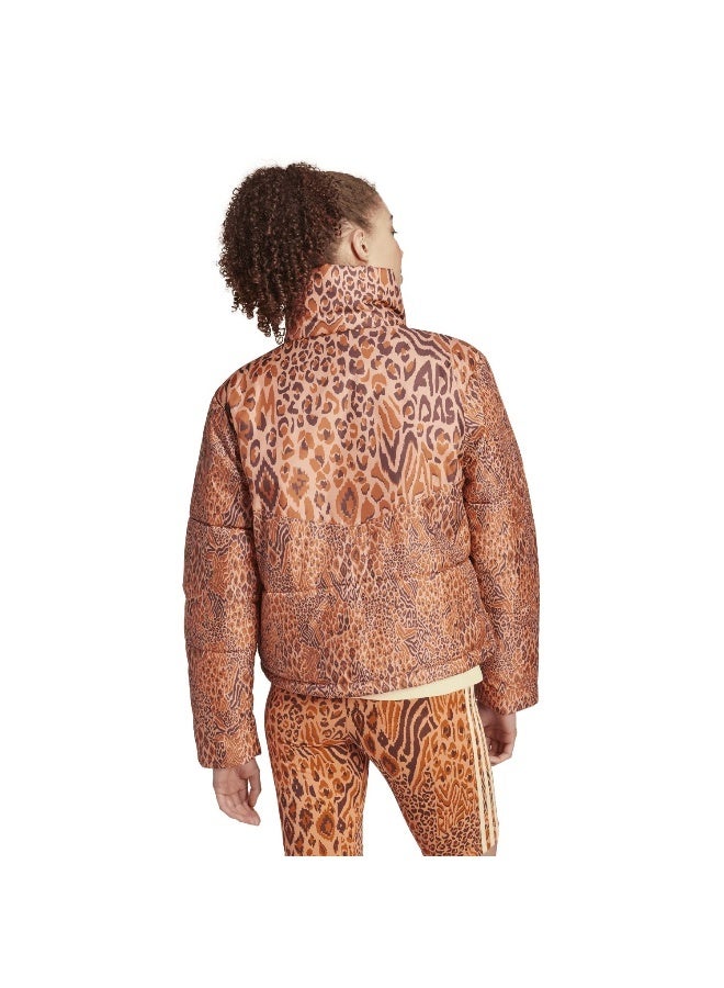 Adidas adidas Farm Padded Jkt Orange Training Jackets 2XS  - Image 5
