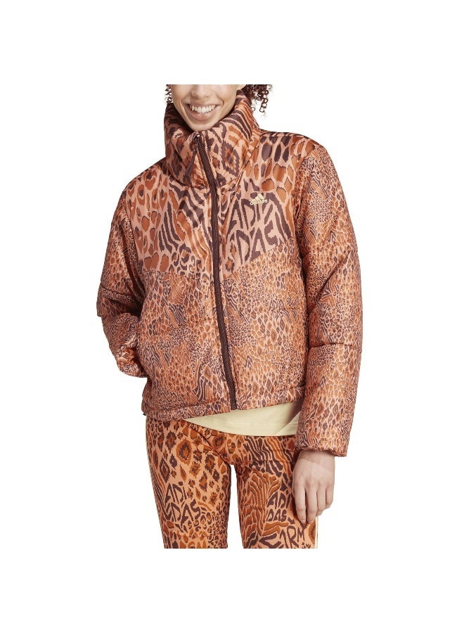 Adidas adidas Farm Padded Jkt Orange Training Jackets 2XS  - Image 4