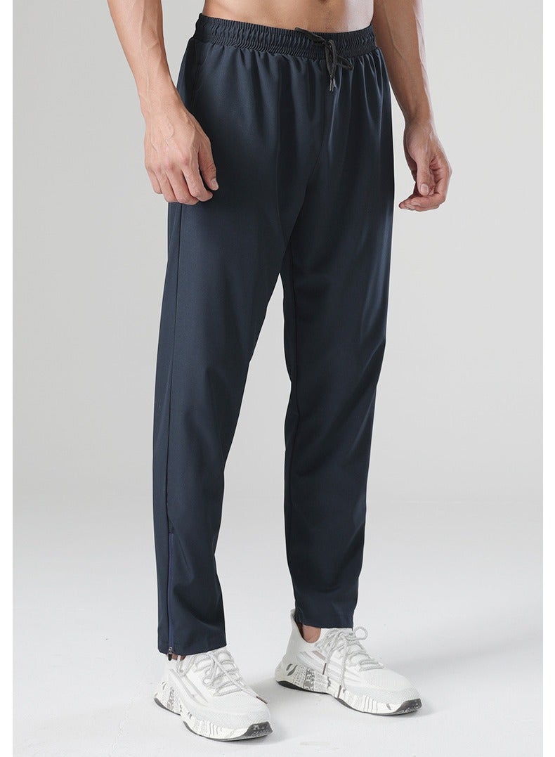 UTDOORWEAR بنطال رياضي رجالي للربيع والخريف فائق النحافة وسريع الجفاف ورياضي للجري واللياقة البدنية - Image 1