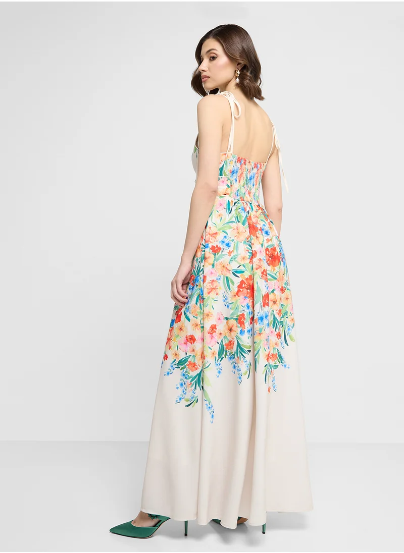 ايلا Floral Print Dress