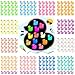 Rachan260 Pcs Luminous Mini Resin Ducks Glow in The Dark Tiny Duck Figurines for Miniature Landscape Garden Aquarium Potted Home Prank Game Dollhouse Decor Office Decompression - Image 2
