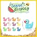 Rachan260 Pcs Luminous Mini Resin Ducks Glow in The Dark Tiny Duck Figurines for Miniature Landscape Garden Aquarium Potted Home Prank Game Dollhouse Decor Office Decompression - Image 4