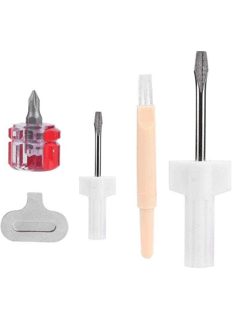 Jadeshay Jadeshay Sewing Machine Repair Kit 5Pcs Sewing Machine Screwdrivers Thread Removal Tool for Sewing Machines Needle Plate Repair Accessories  - Image 5