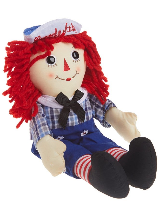 Aurora® Timeless Raggedy Ann & Raggedy Andy® Raggedy Andy Classic Stuffed Animal - Cherished Memories - Lasting Play - Multicolor 16 Inches - Image 1