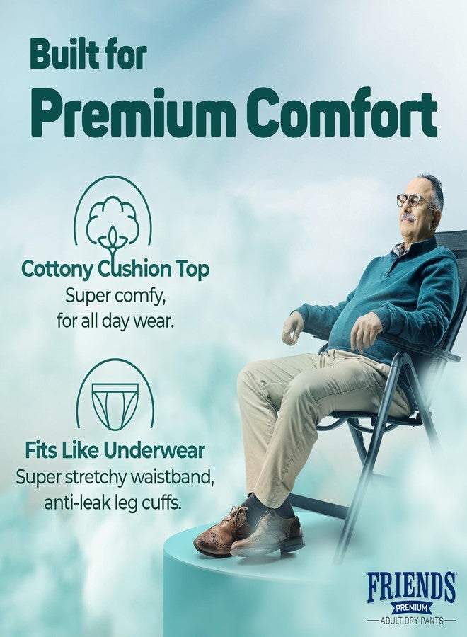 Friends Premium Adult Diapers Pant Style Medium - Image 4